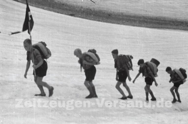 Als 12jähriger mit dem Deutschen Jungvolk auf den Großglockner